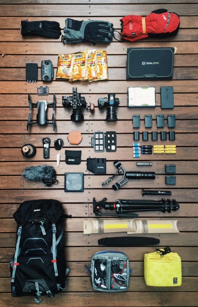 Camera equipment - Keith Parsons