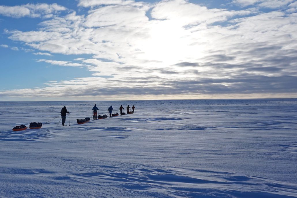 Making the crossing - Ousland Polar Exploration