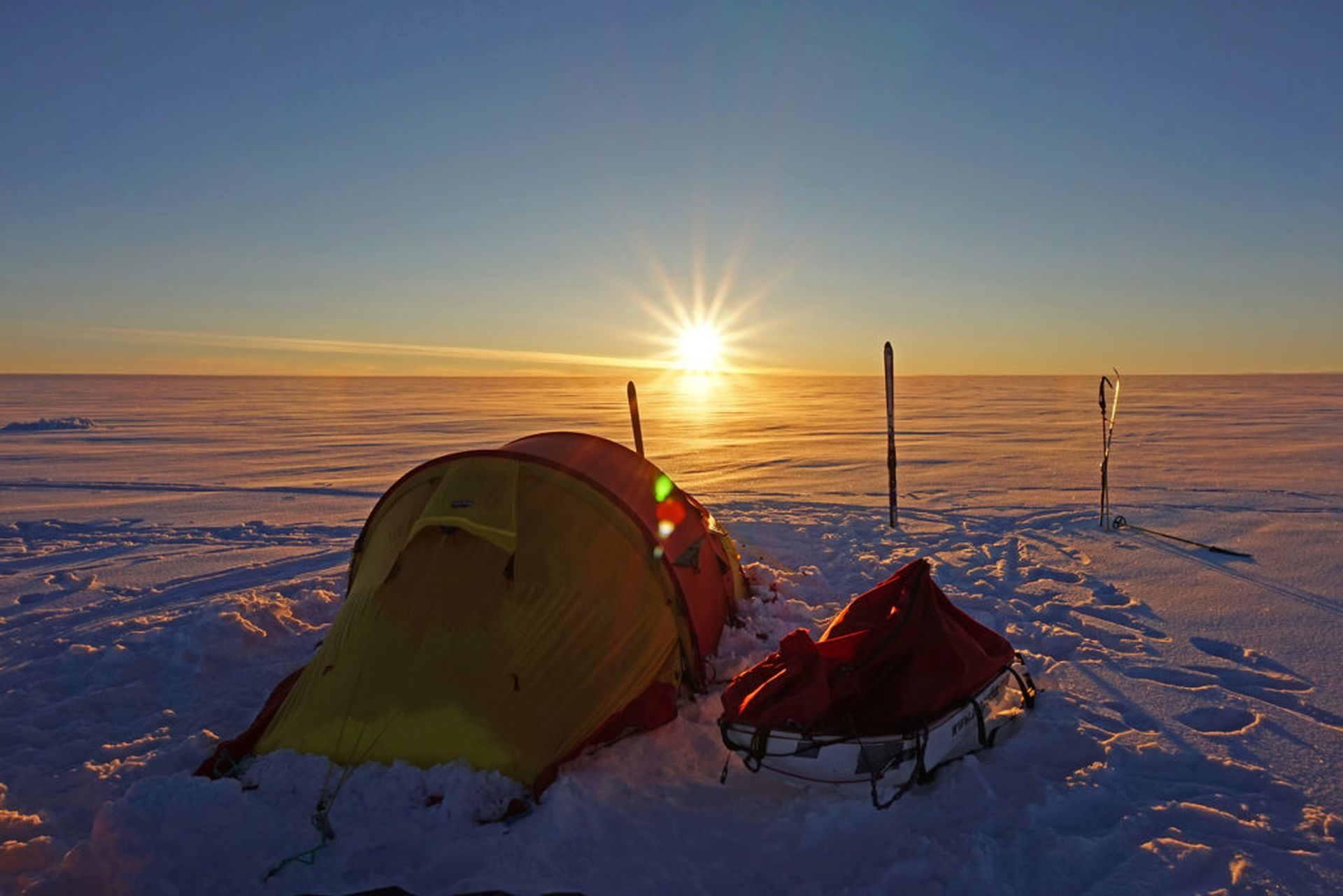 Base camp – Ousland Polar Exploration