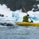 Mike Dawson kayaking in Antarctica