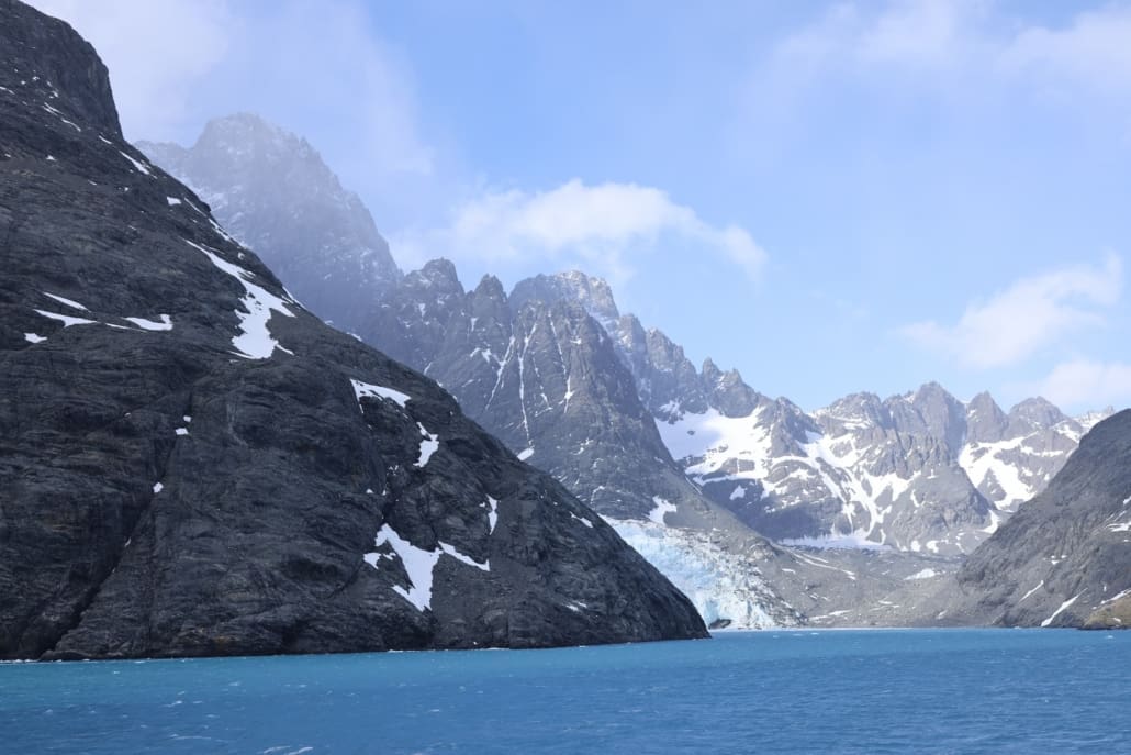 Entering Drygalski Fjord Inspiring Explorers Expedition South Georgia Antarctic Heritage Trust