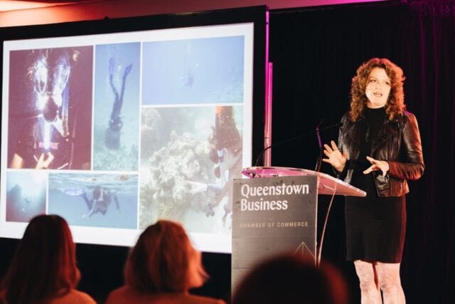 In mid-June, Inspiring Explorer Kelsey Waghorn's inspirational talk, 'From White Island to a white island', was well-received by more than 200 women at the Westpac Women in Business Conference in Queenstown, NZ.

Kelsey bravely shared details about her recovery following the devastating eruption of White Island and how, for a time, her physical and mental injuries saw her put limitations on herself. She gave a moving account of how getting the opportunity to join the Trust's Inspiring Explorers Expedition™ to South Georgia Island and sailing (one of) the seven seas, reignited her passion for the ocean and helped to quash the self-imposed limitations she had placed on herself. Kelsey was a member of the expedition's Science team and is part of a sub-group putting together short videos about the expedition.

📸Inspiring Explorer Kelsey Waghorn presents at the Westpac Women in Business Conference in Queenstown. ©AHT

Thanks to Inspiring Explorers™ Programme Partners, @metservicenz and @royalsocietynz. Logistics provided by @Antarctica21.

#inspire #explore #discover #conserve #SouthGeorgia #inspiringexplorers #polar #adventure #Shackleton
