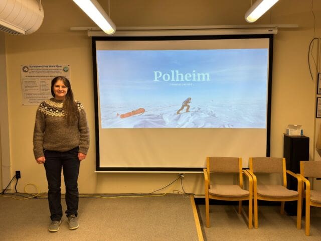 We were excited to share the Trust's film 'Polheim' with the teams wintering over at the @nsfgov McMurdo Station, @nsfgov Amundsen-Scott South Pole Station, and @antarctica.nz Scott Base last week.

Filmmaker and Inspiring Explorer Mike Dawson, joined online for a Q&A about his experience shooting the film whilst skiing across Antarctica to the South Pole on the Trust's Inspiring Explorers Expedition™ in 2022. The expedition was in celebration of 150 years since the first of Roald Amundsen, the first person to reach the South Pole.

📸 McMurdo Station winter staff at the screening of 'Polheim', with Sarah Bouckoms (front, left) and Mike Dawson (on screen). ©Sarah Bouckoms.

@antarctica.nz @resonate_nz @s.waterhouse @liddywhiteman @mrmikedawson @laura.a.andrews @marthe_bre

Thanks to Inspiring Explorers Expedition™ South Pole partner @ouslandexplorers, Clothing Partner @norrona, and Photographic Partner @canon.nz. We are also grateful for the support of @roaldamundsenshouse, @brynje_oslo, @fjellpulken, @helsport, @asnes1922 and @trackmenz

#inspire #discover #explore #conserve #antarctica #inspiringexplorers2022 #inspiringexplorersexpedition #polheim