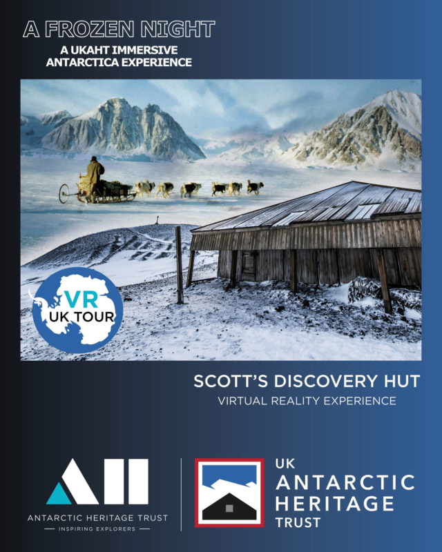 📢 Join us to experience Scott’s ‘Discovery’ hut VR in the UK!

We are partnering with sister heritage organisation @ukantarcticheritagetrust to tour the UK with our fully immersive virtual reality experiences. 

NZAHT is showcasing our VR experience of Scott’s ‘Discovery’ hut, the first expedition base built on Antarctica’s Ross Island in 1902, whilst UKAHT’s VR ‘A Frozen Night’ features Base E on Stonington Island, a pivotal dog sledging outpost established in 1946.

Participants will have the opportunity to step inside historic huts, come face to face with penguins, ride on a sledge towed by huskies, meet early explorers, and hear incredible tales of resilience, teamwork and innovation on the Ice.

To make a booking at the following venues, head to the links in our bio

📍Scott Polar Research Institute 
  Wednesday 23 April, 2.4pm

📍 Discovery Point Museum
  8-11th May

Thank you to @scott.polar and @discoverydundee for your support of our tour!

#inspire #explore #discover #conserve #ScottsDiscoveryHut #VR