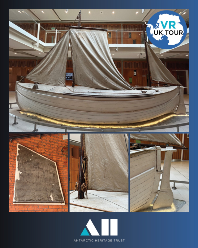 Our team have spent a very special afternoon at Sir Ernest Shackleton’s school, Dulwich College in London. 

The College’s Archive team shared with us their incredible collection related to Shackleton’s Antarctic expeditions, which includes the ‘James Caird’, a copy of the ‘Aurora Australis’ printed inside Shackleton’s ‘Nimrod’ hut (which we care for), a funding proposal Shackleton prepared to encourage donors to support his Imperial Trans-Antarctic ‘Endurance’ expedition, and Frank Hurley’s photograph album from that expedition, among many other taonga (treasures). This was a deeply moving experience for our team, thank you to Freddie and Peter for hosting us, and we were delighted to be able to share our virtual reality experience of Scott’s ‘Discovery’ Hut with you, in return! 

📸 ©AHT/Anna Clare.

Thanks to Inspiring Explorers™ Fund donors, a grant from @manatutaonga  Regeneration Fund, developer @staples_vr and logistics partner @antarctica.nz for making this experience possible. 

#inspire #explore #discover #conserve #ScottsDiscoveryHut #VR