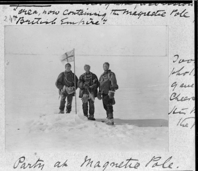 #OnThisDay in 1882, Australian geologist and explorer Sir Douglas Mawson was born in Shipley, Yorkshire, England.

Mawson received a bachelor’s degree in mining engineering from Sydney University in 1902, and while undertaking his doctorate at Sydney University, he joined Ernest Shackleton’s British National Antarctic 'Nimrod' Expedition (1907-09) for his first Antarctic experience as a geologist. During this expedition, along with his mentor Professor T.W. Edgeworth David, Mawson completed the longest Antarctic man-hauling sledge journey of 122 days! Coping with hunger, hidden crevasses, frostbite and exhaustion, the men successfully reached the south magnetic pole on the high ice plateau of Victoria Land on 16 January 1909.

Mawson returned to Antarctica when he led the Australasian Antarctic Expedition (1911-14) during which five men set up a base at Macquarie Island, while the remainder sailed on to the Antarctic continent to establish two bases: the Main Base at Commonwealth Bay led by Mawson, and the Western Base at Queen Mary Land led by Frank Wild.

Returning South again from 1929-31, Mawson directed the combined British, Australian, and New Zealand Antarctic Expedition (BANZARE). BANZARE did not use land bases to explore the continent, instead crucial work was successfully completed on voyages along much of the Antarctic coastline, and sub-Antarctic islands.

Mawson received great recognition in the scientific community. In 1923, he was made a fellow of the Royal Society of London as well as a foundation fellow of the Australian Academy of Science, and president of the Australian and New Zealand Association for the Advancement of Science between the years 1935 to 1937.

📸 From left: Alistair Mackay, T.W. Edgeworth David and Douglas Mawson at the South Magnetic Pole. Alexander Turnbull Library.

#inspire #explore #discover #conserve #Antarctica