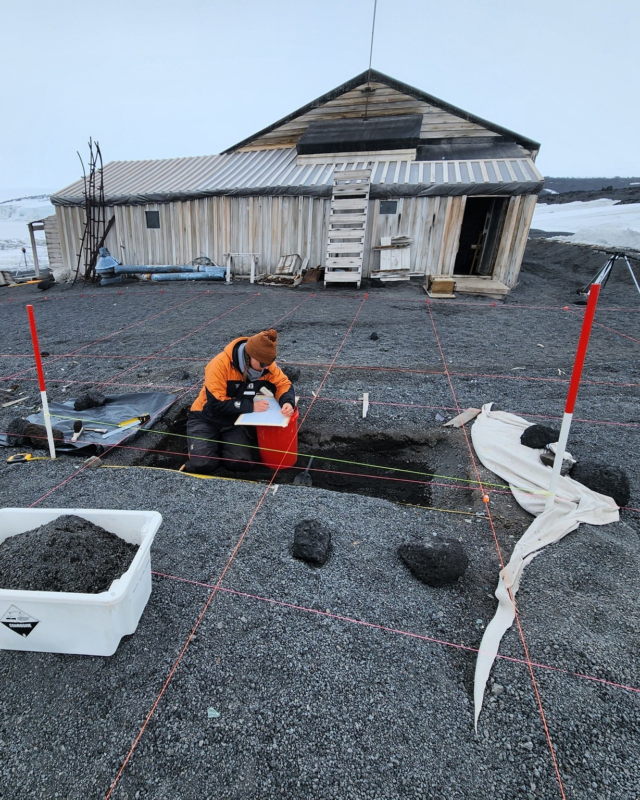 It's New Zealand Archaeology Week! 🔍 Unearthing history in the coolest way possible (literally) was a major focus when the team moved to Scott’s 'Terra Nova' hut at Cape Evans during our 2024-25 Conservation Season.

At the hut, the team carefully excavated 1m x 1m grids, revealing food tins still sealed with their contents, hand-stitched fabrics, wooden fragments, and more.

This was the first time in many years that the Trust had brought archaeologists to site. Learning from the season, the Trust will now consider the strategy moving forward for ongoing management of archaeology at the sites. 

What do you think the ice will reveal next?

This work was made possible thanks to our donors, Antarctic Explorer Members, and partners. Thank you! 

📷Emma St Pierre drawing stratigraphic sections of excavations of a midden; Scott’s Terra Nova hut. © AHT/Zack Bennett. Archeology at Scott’s 'Terra Nova' hut. © AHT/Emma St Pierre. Archeology at Scott’s 'Terra Nova' hut. © AHT/Johan Bergman. Excavation at Scott’s 'Terra Nova' hut. © AHT/Zack Bennett. Archeology at Scott’s 'Terra Nova' hut. © AHT/Jeremy Moyle.