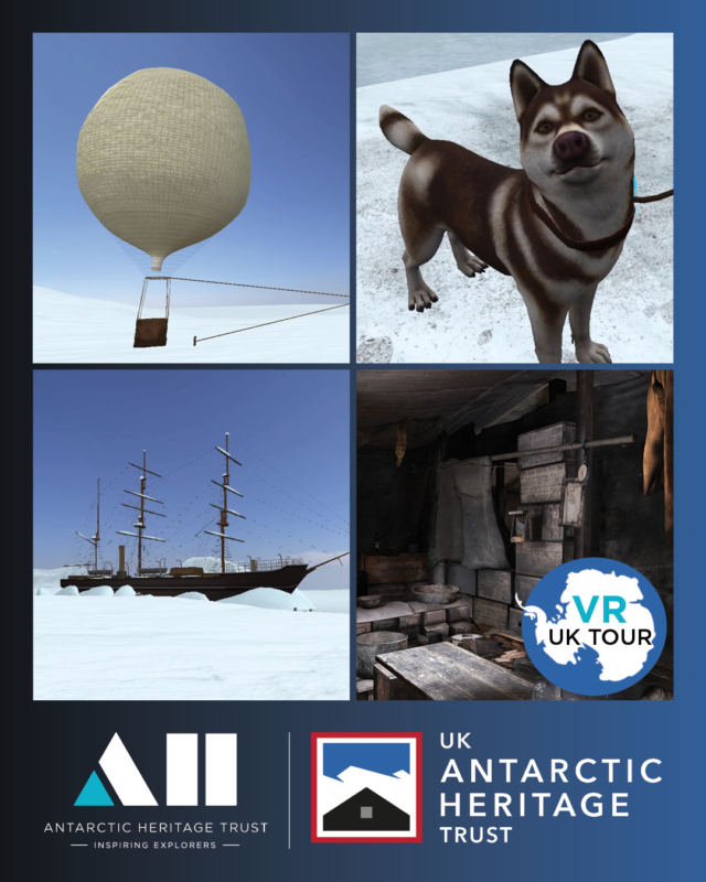📢 We are bringing SCOTT’S DISCOVERY HUT VIRTUAL REALITY EXPERIENCE to Scotland!

Join us at @discoverydundee in Dundee, the home of RRS ‘Discovery’ the first British commissioned scientific research ship – the very same vessel which sailed to Antarctic for Scott’s British National Antarctic Expedition 1901-04.

Step on board ‘Discovery’ then step inside Scott’s hut virtually!

NZAHT is proud to partner with @ukantarcticheritagetrust on this tour of the UK, showcasing cutting-edge virtual reality experiences and bringing Antarctica’s remarkable historic sites to life using state-of-the-art immersive technology. You can also book UKAHT’s VR ‘A Frozen Night’ featuring Base E on Stonington Island, a pivotal dog sledging outpost established in 1946.

Bookings for the VR are free with your museum entry ticket - see link in our bio.
📍 Discovery Point Museum
  8-11th May

Thank you to @discoverydundee for your support of our tour!

Thanks to Inspiring Explorers™ Fund donors, a grant from @manatutaonga  Regeneration Fund, developer @staples_vr and logistics partner @antarctica.nz for making this experience possible. 

#inspire #explore #discover #conserve #ScottsDiscoveryHut #VR