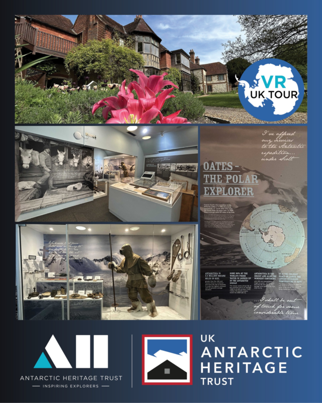 The Oates Collections at @gilbertwhiteoc takes a fascinating look at Lawrence Oates, who volunteered to take charge of the dogs and ponies on Scott’s British Antarctic (Terra Nova) Expedition 1910–1913 and accompanied Scott to the South Pole, but died on the return journey in March 1912. 

We were privileged to co-host a special event with our VR tour partners @ukantarcticheritagetrust at this wonderful location. The extensive galleries, homestead and stunning gardens are well worth a visit if you are near Hampshire, United Kingdom. 

📸  Top: Gilbert White’s House and Gardens. Below: The Oates Collections galleries. © AHT/Anna Clare

#inspire #explore #discover #conserve #ScottsDiscoveryHut #VR