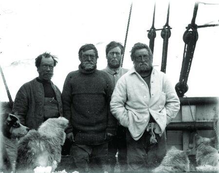 #On this Day in 1879, polar explorer Edward Stewart Marshall was born in Hampstead, London. He read medicine at Emmanuel College, Cambridge and continued his studies at St Bartholomew's Hospital in London, qualifying as a surgeon in 1906.

Marshall was the surgeon on Shackleton's British Antarctic 'Nimrod' Expedition 1907-1909 and also the cartographer with the shore party. He was a member of the Southern Party, which led by Shackleton, achieved the Farthest South record of latitude 88° 23' South, longitude 162° East in January 1909, in their attempt to reach the South Pole. During this journey, Marshall was instrumental in saving the lives of the party by struggling to a food depot when the rest of the party was exhausted.

After his expedition to Antarctica, Marshall went on to research nutritional deficiency diseases and had a successful military career.

He was awarded the Polar Medal and a Military Cross and is commemorated in Antarctica by the naming of the Marshall Mountains 84°37' S 164°30' E.

📸 Wild, Shackleton, Marshall and Adams upon their return from the Southern Journey (Canterbury Museum).